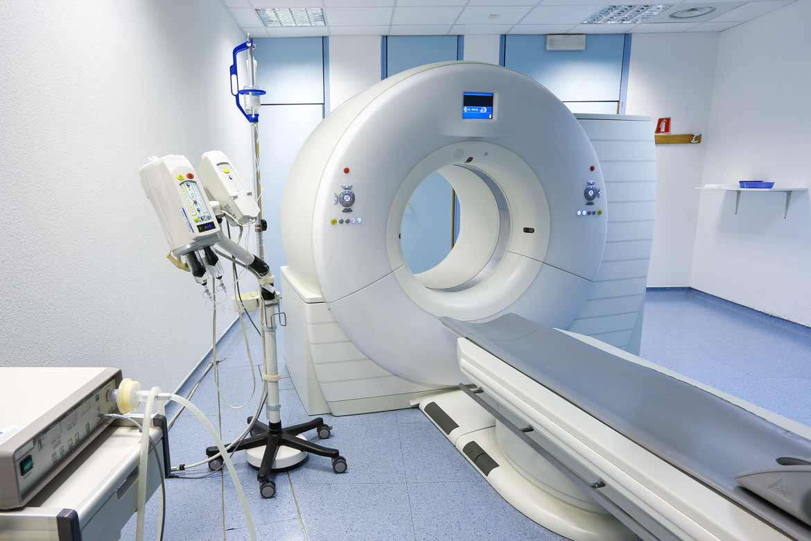Pracownia RTG zabezpieczona osłonami ołowianymi